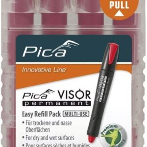 1202831 – Pica Visor Ανταλλακτικά για Pica Visor Industrial Marker Κόκκινο 4τμχ 991-40