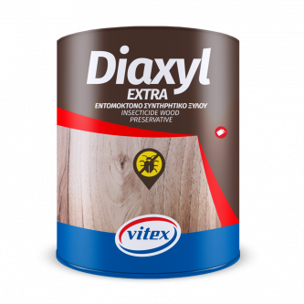 Vitex Diaxyl Extra Εντομοκτόνο Διαλύτου Συντηρητικό Ξύλου ʼχρωμο 2.5lt