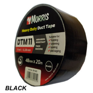 1203039 – Morris 39925 Υφασμάτινη Ταινία DT11 Black 48mm x 20m