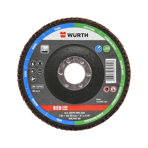 1200374 – Wurth Δίσκος Λείανσης Φ125 P60