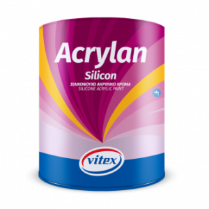 1203654 – Vitex Acrylan Silicone Σιλικονούχο Χρώμα Βάση M Έγχρωμο 9.600lt
