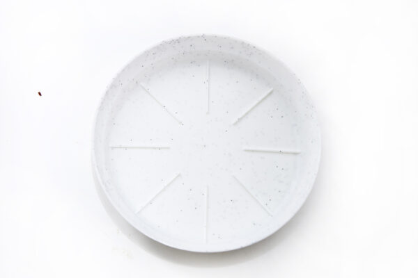 1205156 – Πιάτο Γλάστρας Ν.76 30x5cm Λευκός Γρανίτης