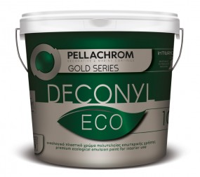 1200241 – Pellachrom Deconyl Eco Πλαστικό Χρώμα 10lt Λευκό
