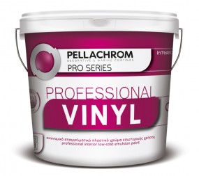 1200243 – Pellachrom Professional Vinyl Πλαστικό Χρώμα Λευκό 9lt