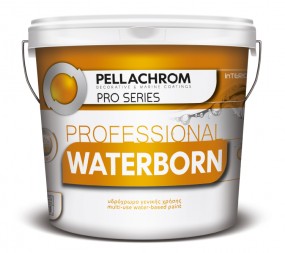 1200246 – Pellachrom Water Born Υδρόχρωμα Λευκό 9lt