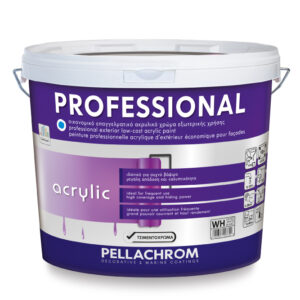 1200257 – Pellachrom Professional Acrylic Ακρυλικό Χρώμα 9lt Νο.52 Κεραμιδί