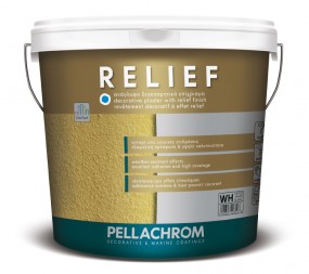 1203166 – Pellachrom Relief Ανάγλυφο Διακοσμητικό Επίχρισμα 5kg