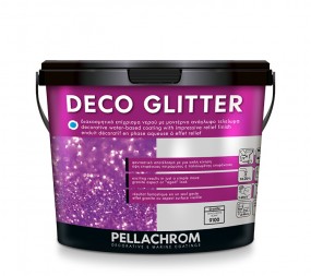 1200285 – Pellachrom Deco Glitter Διακοσμητικό Χρώμα Σπινθιροβόλου Εφέ 1lt Bronze
