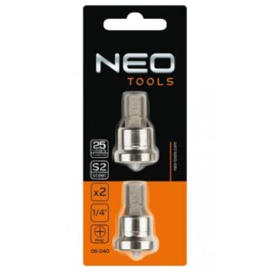 1201272 – Neo Tools Μύτη Γυψοσανίδας 1/4” PH2 2τεμ