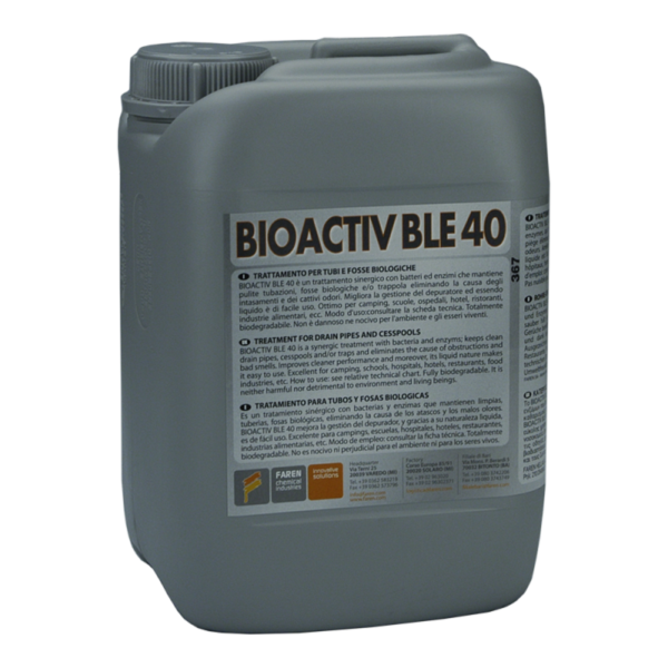 1205047 – Faren Bioactive BLE40 Ενζυματικό Υγρό Αποχετεύσεων 5kg