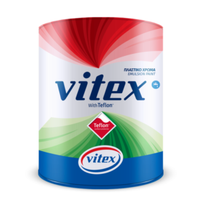 1203619 – Vitex Teflon Πλαστικό Χρώμα Βάση TR Έγχρωμο 9.050lt