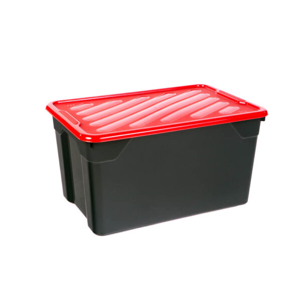 1205150 – Κουτί Φύλαξης Με Καπάκι Homeplast Nak Box 67lt