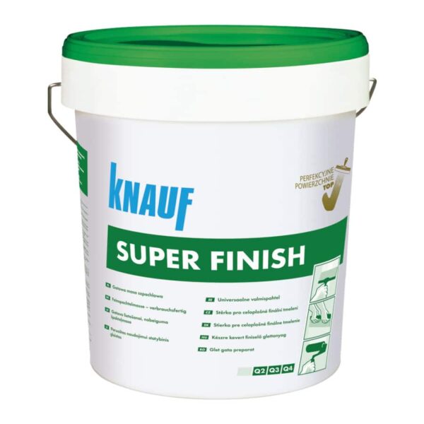 1204121 – Knauf Super Finish Ετοιμόχρηστο Υλικό Σπατουλαρίσματος 20kg