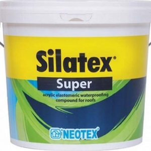 1200294 – Neotex Silatex Μονωτικό Ταράτσας Aκρυλικό Λευκό 1kg