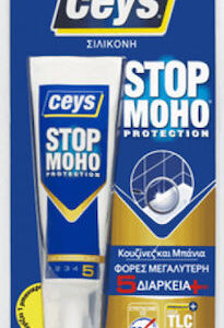 1200125 – Ceys STOP MOHO Σιλικόνη Αντιμουχλική Λευκή 50ml