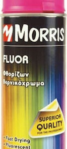 1202752 – Morris Fluorescent Lacquer Σπρέι Βαφής Φθορίζον Ροζ 400ml 28533