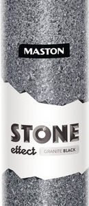 1205115 – Maston Σπρέι Εφέ Γρανίτη Μαύρο Stone Effect 400ml