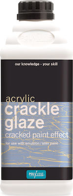 1200036 – Polyvine Crackle Glaze Κρακελέ Γαλάκτωμα Ενός Συστατικού 500ml