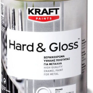 1200836 – Kraft Hard and Gloss Ασημί 0.75lt