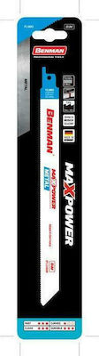 Benman 71880 Max Power Λάμες Σπαθόσεγας Μετάλλου 210mm 5τεμ