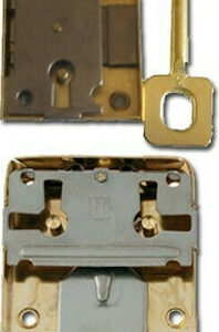 1205641 – Κλειδαριά Ντουλάπας Κουτιαστή 44X56mm