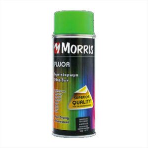1202749 – Morris Fluorescent Lacquer Σπρέι Βαφής Φθορίζον Πράσινο 400ml 28535