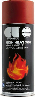1205605 – Cosmos Lac Σπρέι Βαφής Θερμοκρασίας High Heat 400ml Κόκκινο