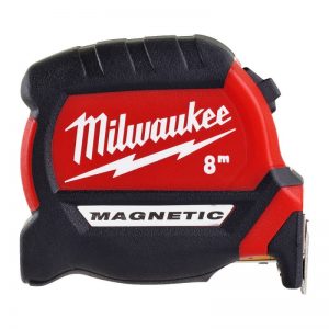 Milwaukee Mετροταινία Μαγνητική 8m x 27mm 4932464600