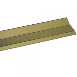 Amig Αυτοκόλλητο Ανισόπεδο κάλυμα ενώσεων δαπέδου πλάτους 40mm x 1m από ανοδιωμένο αλουμίνιο χρυσό