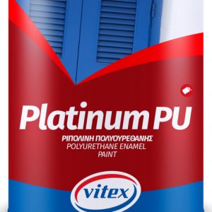 Vitex Platinum Ριπολίνη Πολυουρεθάνης Λευκό Σατινέ 0.75lt