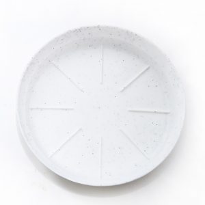 Πιάτο Γλάστρας Ν.76 30x5cm Λευκός Γρανίτης