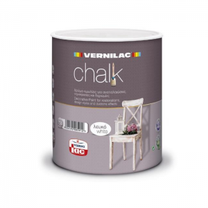 Vernilac Chalk Paint Χρώμα Κιμωλίας Λευκό 750ml
