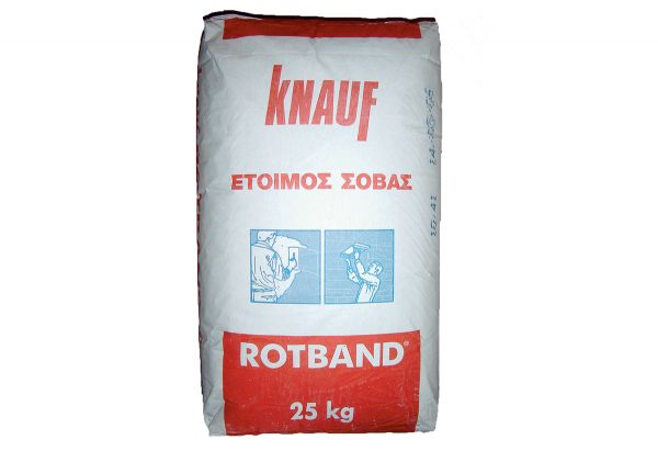 Knauf Rothband Έτοιμος Σοβάς 25kg