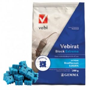 Vebirat Block Extreme Δόλωμα Κύβος Ποντικιών 200g
