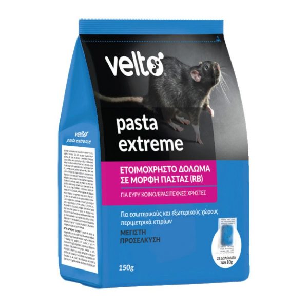 Velto Pasta Extreme Δόλωμα Πάστα Ποντικιών 150g