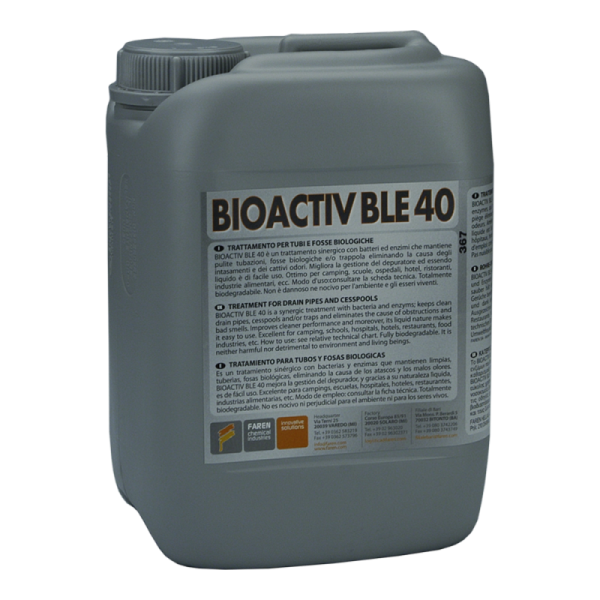 Faren Bioactive BLE40 Ενζυματικό Υγρό Αποχετεύσεων 5kg