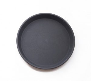 Πιάτο Γλάστρας Daiquiri Round N.30 22x3cm Ανθρακί