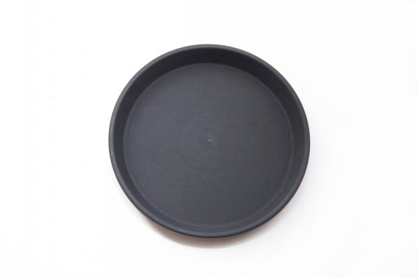 Πιάτο Γλάστρας Daiquiri Round N.25 19x2,5cm Ανθρακί