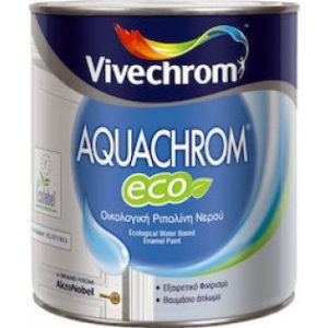 Vivechrom Aquachrom eco Ριπολίνη Νερού Γυαλιστερό Λευκό 750ml