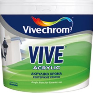 Vivechrom Vive Acrylic Ακρυλικό Χρώμα Βάση D Έγχρωμο 8.7lt