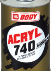 Body Acryl 740 Διαλυτικό 2Κ Normal 1lt
