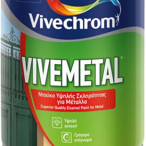 Vivechrom Vivemetal Βερνικόχρωμα Μετάλλων Βάση D Σατινέ Έγχρωμο 750ml