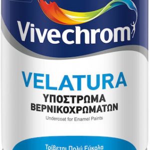 Vivechrom Velatura Υπόστρωμα Βερνικοχρωμάτων Λευκό 750ml