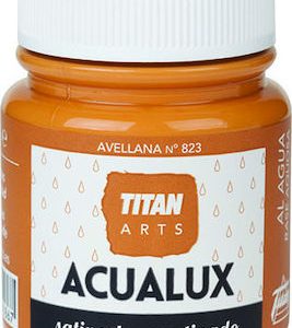 Titan Aqualux Satin Ακρυλικό Χρώμα Ζωγραφικής Νερού 100ml Avellana 823