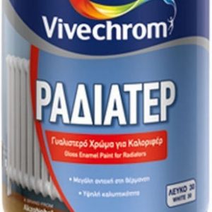 Vivechrom Radiater Χρώμα Καλοριφέρ No.30 Λευκό 750ml