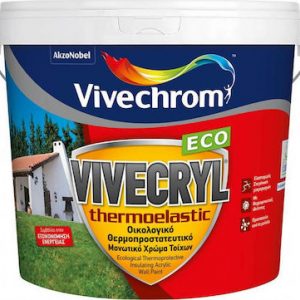 Vivechrom Viivecryl Thermoelastic Eco No.30 Λευκό 10lt