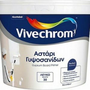 Vivechrom Αστάρι Γυψοσανίδων Eco Νο.30 Λευκό 3lt