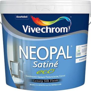 Vivechrom Neopal Satine Eco Bάση P Έγχρωμο 10lt