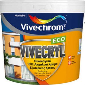 Vivechrom Vivecryl Eco Βάση P Έγχρωμο 1lt