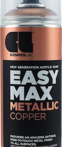 Cosmos Lac Σπρέι Ακρυλικό Μεταλιζέ Χαλκός 400ml Easy Max N.903 Metallic Copper